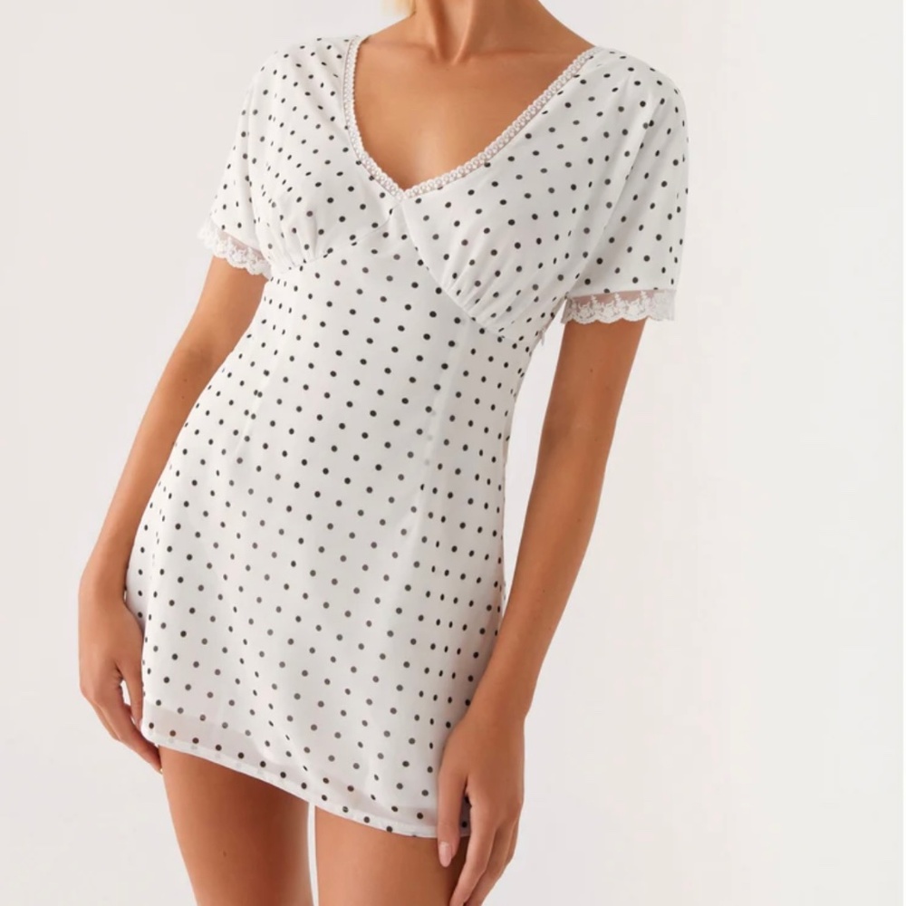 PepperMayo Polkadot Mini Dress